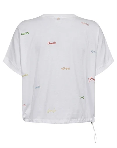 Nümph - NUJoya Boxy T-shirt - Bright White